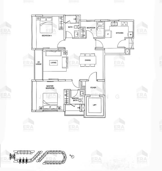 Meadows @ Peirce, 632 Upper Thomson Road, 3 Bedrooms, 1,195 sqft, Condominium For Sale, by Jerlyn Ng, 500231562 - PropertyGuru.com.sg