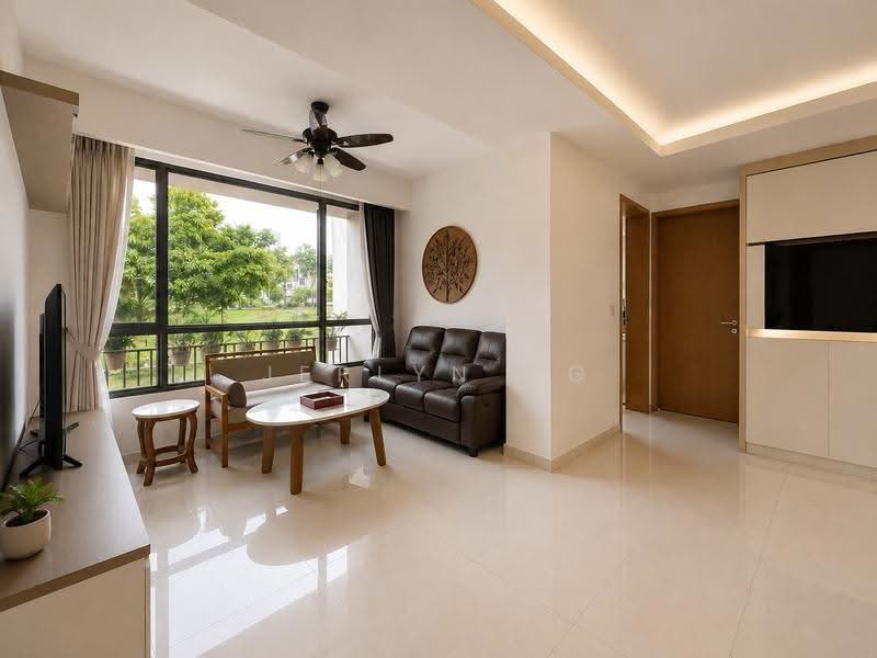 Meadows @ Peirce, 632 Upper Thomson Road, Mandai / Upper Thomson, 3 Bedrooms, 1,195 sqft, Condominium For Sale, by Jerlyn Ng, 500231562 - Living Room AI - PropertyGuru.com.sg
