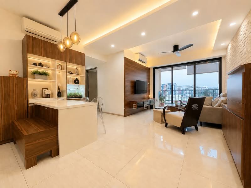 Bellewaters, 23 Anchorvale Crescent, 3 Bedrooms, 926 sqft, Condominium For Sale, by Javien Lee 李峙樑, 500231600 - Living Room - PropertyGuru.com.sg