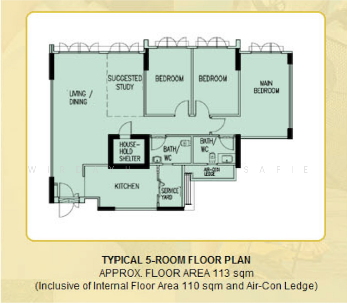 490D Choa Chu Kang Avenue 5, 490D Choa Chu Kang Avenue 5, 3 Bedrooms, 1,216 sqft, HDB Flat For Sale, by Wirdayu Binte Safie, 500231612 - PropertyGuru.com.sg
