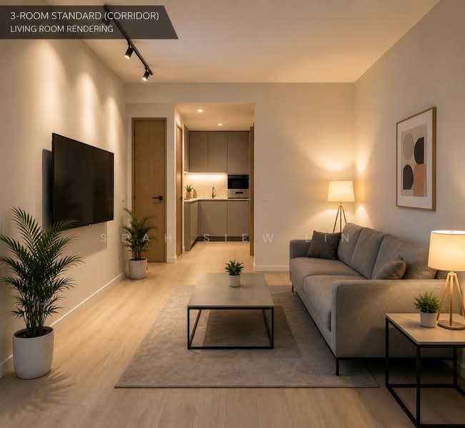102 Commonwealth Crescent, 102 Commonwealth Crescent, Alexandra / Commonwealth, 3 Bedrooms, 678 sqft, HDB Flat For Sale, by Seah Siew Lin, 500231620 - Living Room - PropertyGuru.com.sg