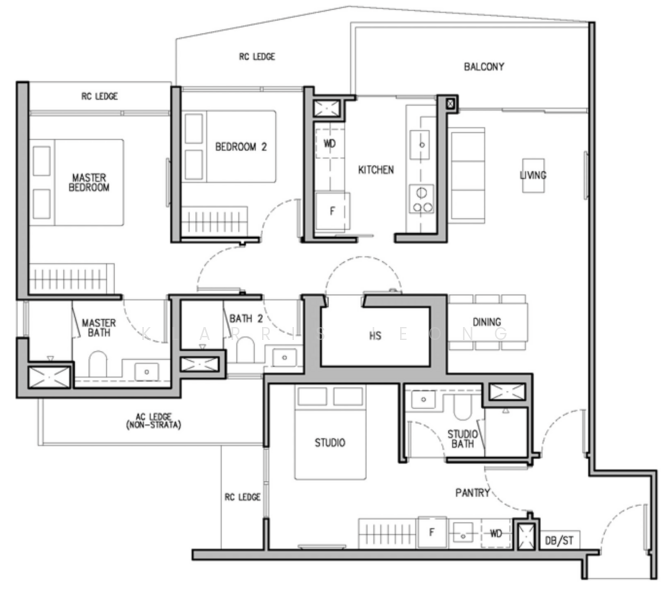 3 Bedroom Dual Key! RARE, Centrally Located Mature Estate, Next to MRT!, lorong 1 toa payoh, 3 Bedrooms, 1,130 sqft, Condominium For Sale, by Klarris Leong, 500231628 - PropertyGuru.com.sg