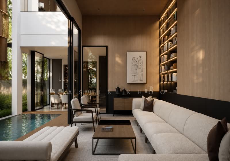 District 10 Brand New Semi-Detached 1KM to ACS & SCGS, , 5 Bedrooms, 8,527 sqft, Semi-Detached House For Sale, by Jaslin Khoo, 500231632 - Living Room - PropertyGuru.com.sg