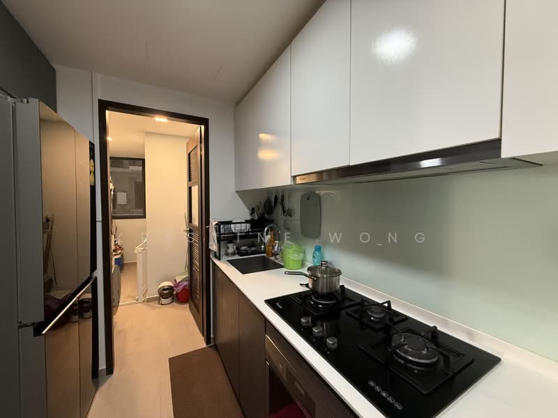 The Brownstone, 156 Canberra Drive, 3 Bedrooms, 990 sqft, Executive Condominium For Rent, by Kristine Wong, 500231664 - Kitchen - PropertyGuru.com.sg