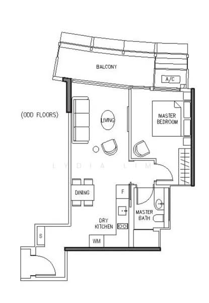 DUO Residences, 1 Fraser Street, 1 Bedroom, 721 sqft, Condominium For Rent, by Lydia Lim, 500231668 - PropertyGuru.com.sg