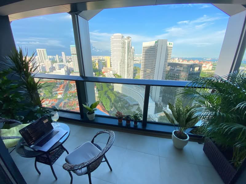 DUO Residences, 1 Fraser Street, 1 Bedroom, 721 sqft, Condominium For Rent, by Lydia Lim, 500231668 - Balcony - PropertyGuru.com.sg