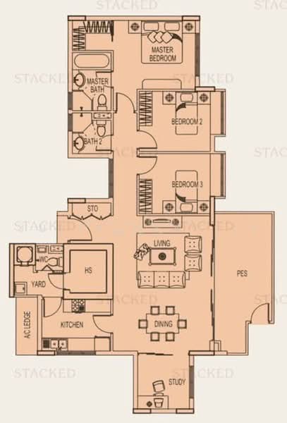 Casabella, 176 Duchess Avenue, 4 Bedrooms, 1,453 sqft, Condominium For Sale, by Julia Bensily, 500231676 - PropertyGuru.com.sg