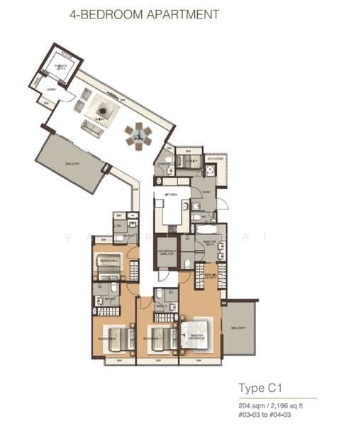Residences @ Emerald Hill, 119 Emerald Hill Road, Orchard / River Valley, 4 Bedrooms, 2,196 sqft, Condominium For Sale, by Valerie Cai, 500231679 - PropertyGuru.com.sg