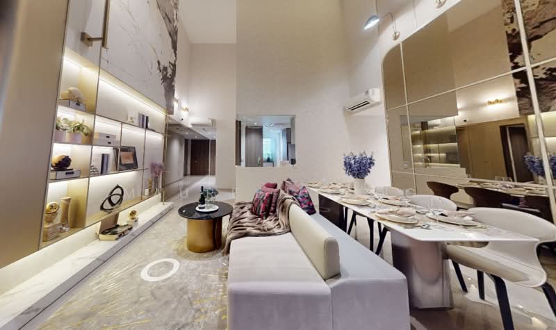 Hillock Green, 22-28 Lentor Central, 1 Bedroom, 689 sqft, Condominium For Sale, by Maureen Kang, 500231683 - Living Room - PropertyGuru.com.sg