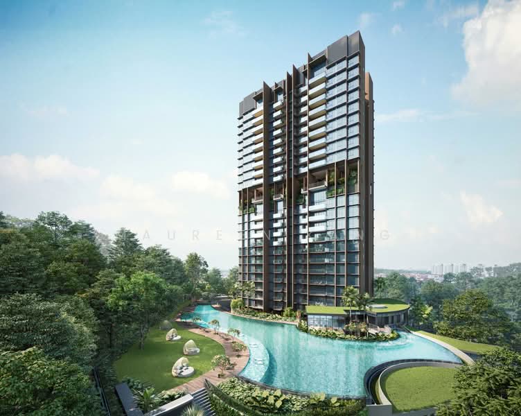 Hillock Green, 22-28 Lentor Central, 1 Bedroom, 689 sqft, Condominium For Sale, by Maureen Kang, 500231683 - Exterior - PropertyGuru.com.sg