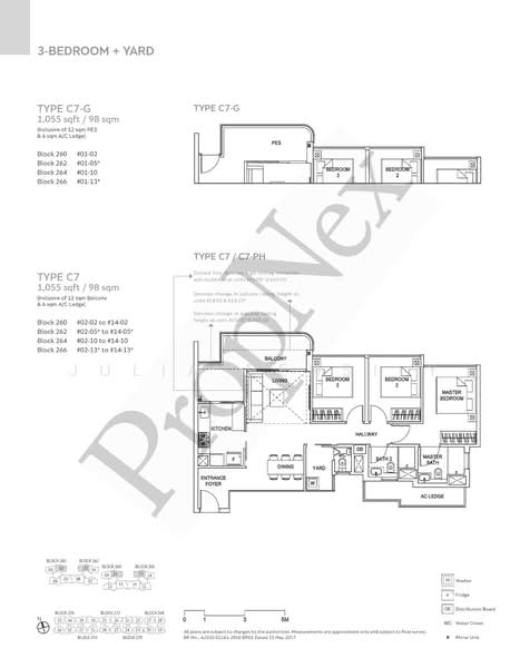 Hundred Palms Residences, 262 Yio Chu Kang Road, 3 Bedrooms, 1,055 sqft, Condominium For Sale, by Julia Bensily, 500231686 - PropertyGuru.com.sg