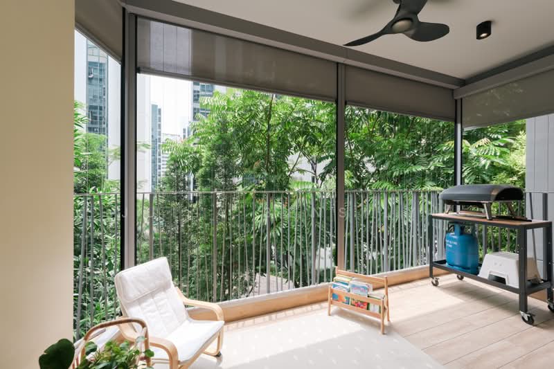 Hundred Palms Residences, 262 Yio Chu Kang Road, 3 Bedrooms, 1,055 sqft, Condominium For Sale, by Julia Bensily, 500231686 - Balcony - PropertyGuru.com.sg