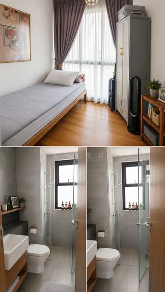 Euhabitat, 332 Jalan Eunos, Room Rental, 200 sqft, Condominium For Rent, by Sky Sum, 500231698 - Bedroom - PropertyGuru.com.sg