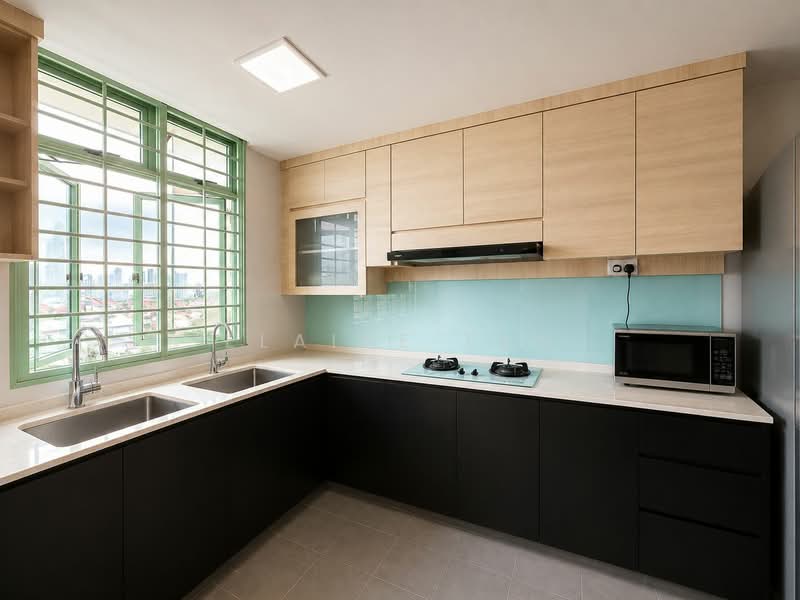 Near Serangoon MRT and NEX. Next to Yangzheng Primary School, Hougang / Punggol / Sengkang, 3 Bedrooms, 1,658 sqft, Condominium For Sale, by Elaine Tan, 500231711 - Kitchen - PropertyGuru.com.sg