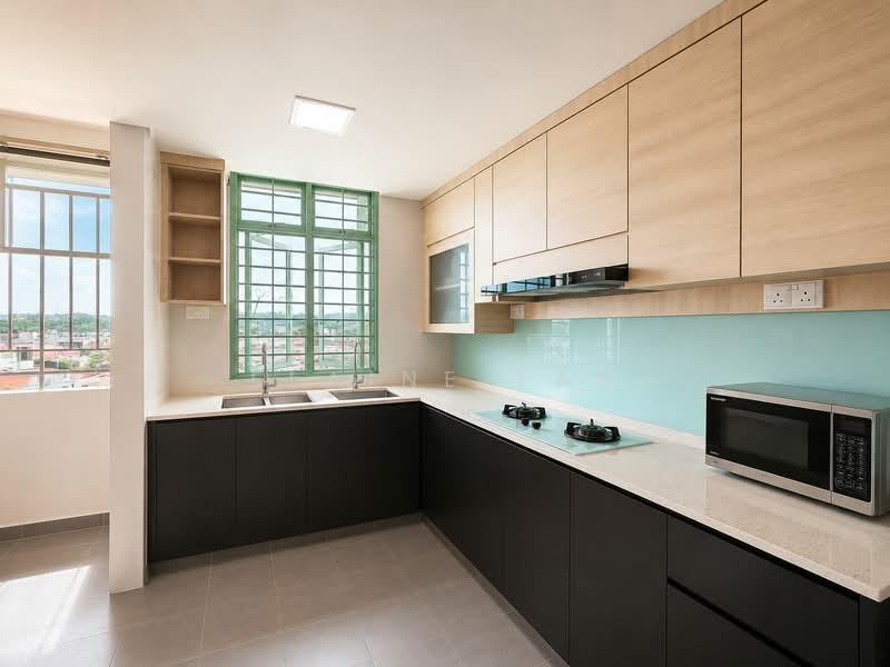 Near Serangoon MRT and NEX. Next to Yangzheng Primary School, Hougang / Punggol / Sengkang, 3 Bedrooms, 1,658 sqft, Condominium For Sale, by Elaine Tan, 500231711 - Kitchen - PropertyGuru.com.sg