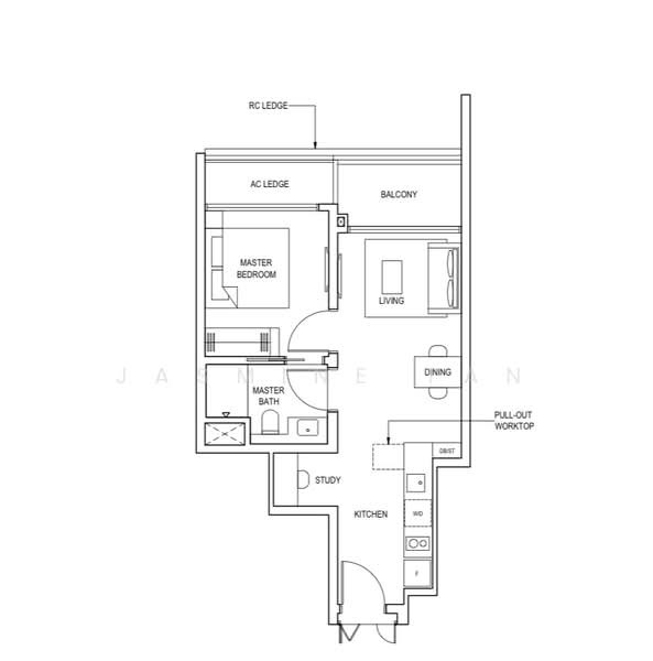 Pinetree Hill, 30 Pine Grove, 1 Bedroom, 538 sqft, Condominium For Sale, by Jasmine Tan, 500231716 - PropertyGuru.com.sg