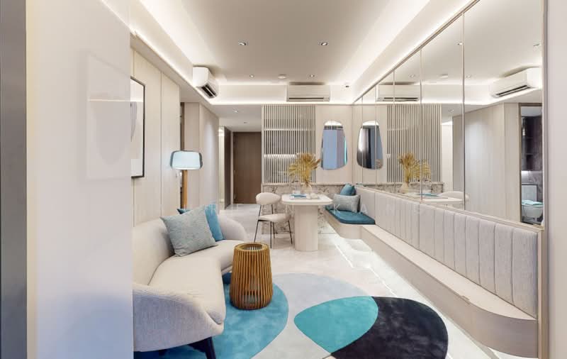 Tembusu Grand, 94 Jalan Tembusu, 1 Bedroom, 527 sqft, Condominium For Sale, by Maureen Kang, 500231725 - Living Room - PropertyGuru.com.sg