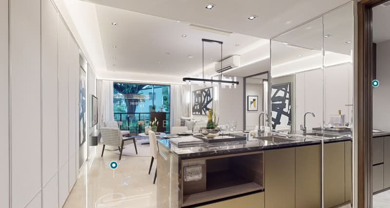 Tembusu Grand, 94 Jalan Tembusu, 1 Bedroom, 527 sqft, Condominium For Sale, by Maureen Kang, 500231725 - Living Room - PropertyGuru.com.sg