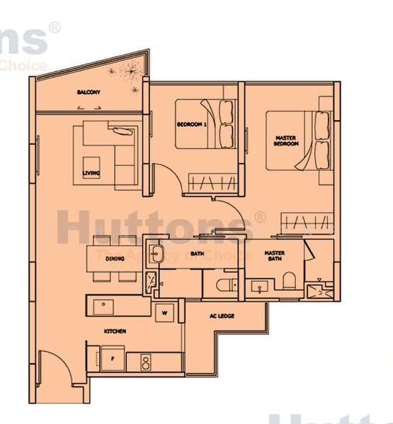 Archipelago, 509 Bedok Reservoir, 2 Bedrooms, 840 sqft, Condominium For Sale, by John Lim Hong Kai, 500231736 - PropertyGuru.com.sg