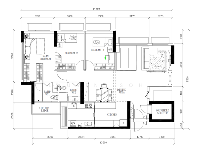 110A Bidadari Park Drive, 110A Bidadari Park Drive, 4 Bedrooms, 1,216 sqft, HDB Flat For Sale, by Laurent Soh, 500231739 - PropertyGuru.com.sg