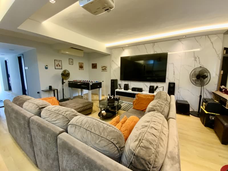 Teacher's Housing Estate, Tagore Avenue, 6 Bedrooms, 3,600 sqft, Terraced House For Sale, by Ryan A, 500231744 - Basement Living Room - PropertyGuru.com.sg