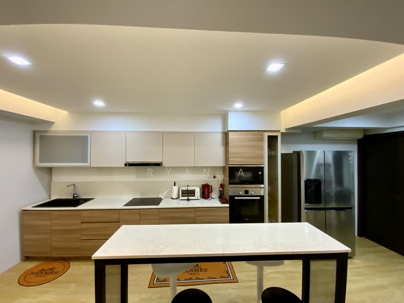 Teacher's Housing Estate, Tagore Avenue, 6 Bedrooms, 3,600 sqft, Terraced House For Sale, by Ryan A, 500231744 - Basement Kitchen - PropertyGuru.com.sg
