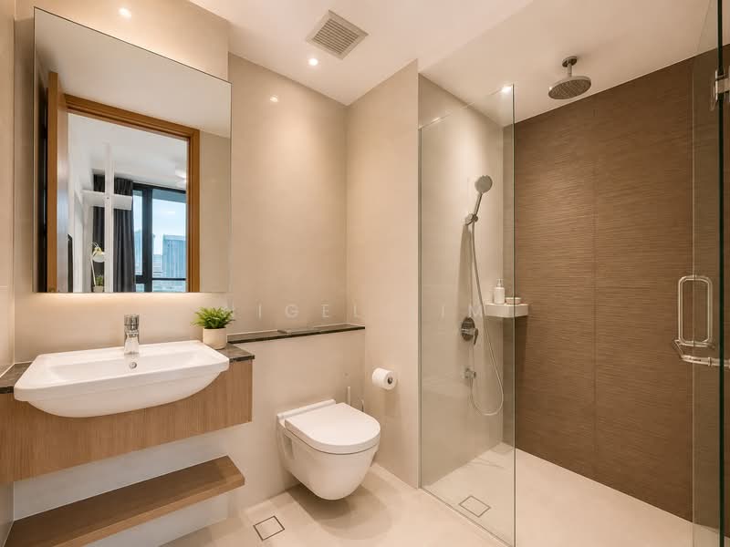 The Trilinq, Jalan Lempeng, 1 Bedroom, 603 sqft, Condominium For Sale, by Nigel Lim, 500231748 - Bathroom - PropertyGuru.com.sg