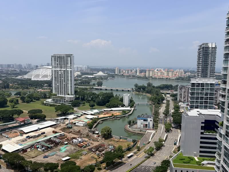 Citylights, 88 Jellicoe Road, 2 Bedrooms, 893 sqft, Condominium For Rent, by Ivy Tay, 500231799 - View from Living and Mbr - PropertyGuru.com.sg