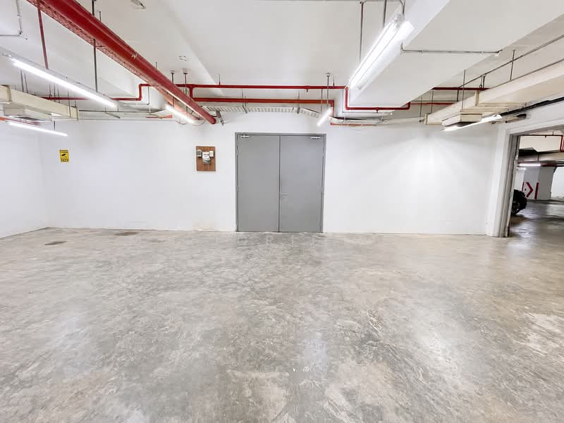 Basement’ unit 5950sf B2 Clean & Light for storage/office 450m walk from Xilin MRT (DTL), Changi South Street, 5,950 sqft, Factory / Workshop (B2) For Rent, by Marjorie Teo, 500231818 - Unit main door - CommercialGuru.com.sg