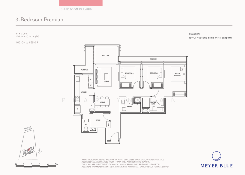 MEYER BLUE, 83 Meyer Road, 3 Bedrooms, 1,141 sqft, Condominium For Sale, by Pearlyn Tan, 500231834 - PropertyGuru.com.sg