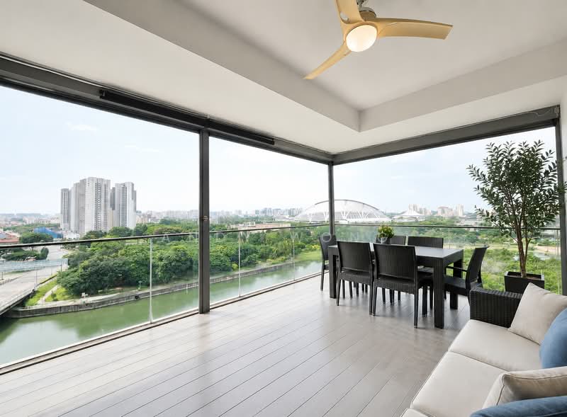 The Riverine By The Park, 398 Kallang Road, 4 Bedrooms, 1,776 sqft, Apartment For Sale, by Andy Wong, 500231861 - Balcony - PropertyGuru.com.sg