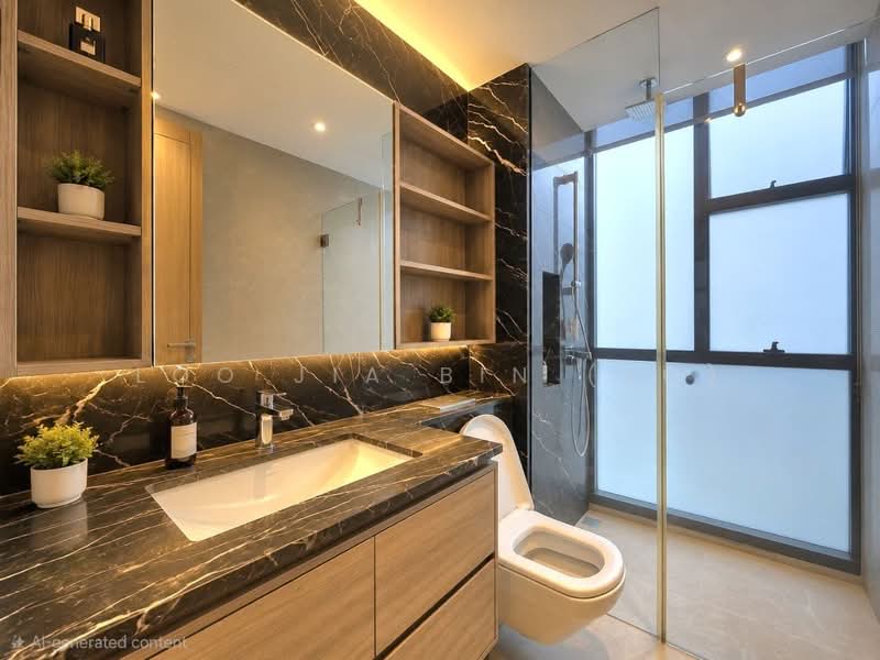 Belgravia Villas, 200 Ang Mo Kio Avenue 5, 5 Bedrooms, 3,584 sqft, Cluster House For Sale, by Loo Jia Bin (Jo), 500231863 - Bathroom - PropertyGuru.com.sg