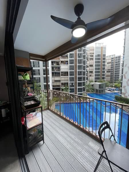 The Criterion, 7 Yishun Street 51, 3 Bedrooms, 893 sqft, Condominium For Rent, by Aro Toh, 500231874 - Balcony - PropertyGuru.com.sg