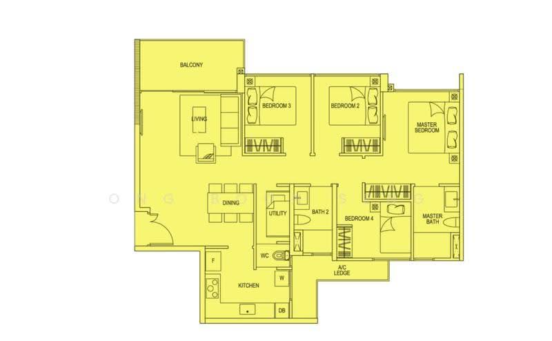 Bellewoods, 100 Woodlands Avenue 5, Admiralty / Woodlands, 4 Bedrooms, 1,152 sqft, Condominium For Sale, by Ong Boon Seng, 500231897 - PropertyGuru.com.sg