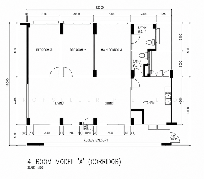 438 Choa Chu Kang Avenue 4, 438 Choa Chu Kang Avenue 4, 3 Bedrooms, 1,141 sqft, HDB Flat For Sale, by KOH YONG JIAN, 500231925 - PropertyGuru.com.sg