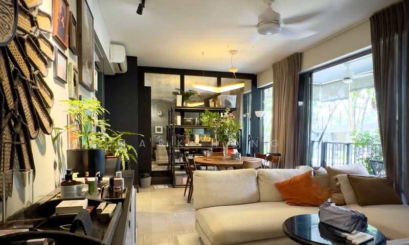 Waterwoods, Punggol Field Walk, 4 Bedrooms, 1,281 sqft, Executive Condominium For Sale, by Mark Hong, 500232011 - Living Room - PropertyGuru.com.sg