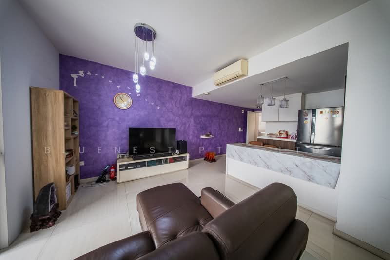 Riversound Residence, 9 Sengkang East Avenue, 3 Bedrooms, 2,195 sqft, Condominium For Sale, by CLARENCE LIANG, 500232019 - Living Room - PropertyGuru.com.sg