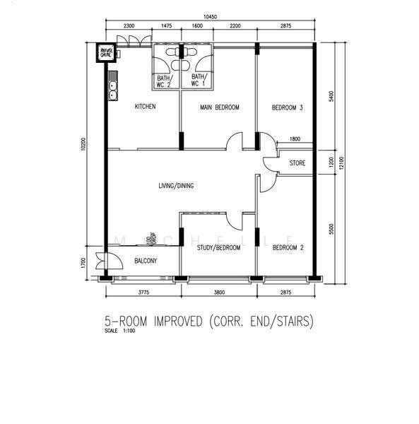 1 Toh Yi Drive, 1 Toh Yi Drive, Clementi Park / Upper Bukit Timah, 4 Bedrooms, 1,313 sqft, HDB Flat For Sale, by Michelle Tan, 500232028 - Kitchen - PropertyGuru.com.sg