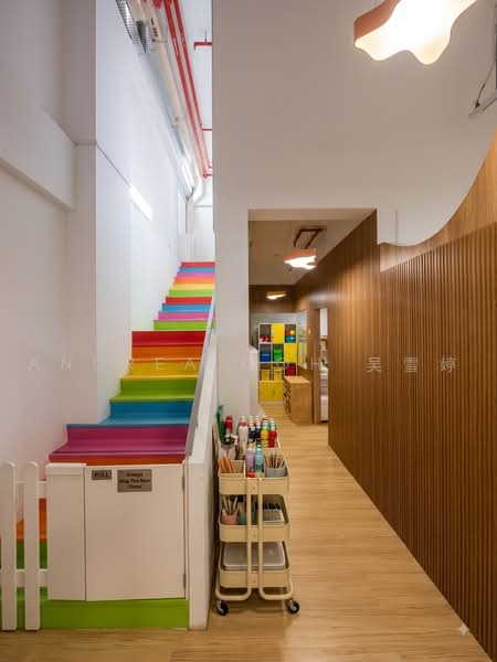 RARE Fitted Childcare @ Primz Bizhub, 21 Woodlands Close, 1km: Greenwood Pri, Woodlands Ring Pri, Admiralty Pri, 2,659 sqft, Light Industrial (B1) For Rent, by Andrea Goh 吴雪婷, 500232068 - Corridor - CommercialGuru.com.sg