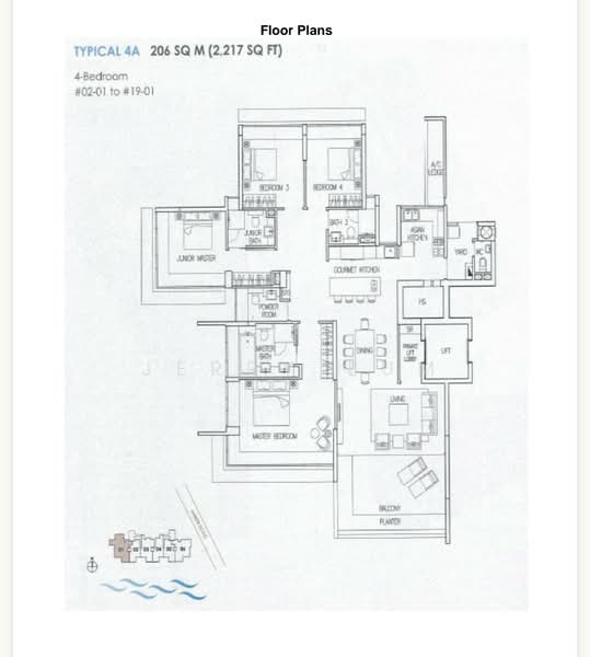 Amber Residences, 50 Amber Road, 4 Bedrooms, 2,217 sqft, Apartment For Sale, by Jerry Lum, 500232078 - PropertyGuru.com.sg
