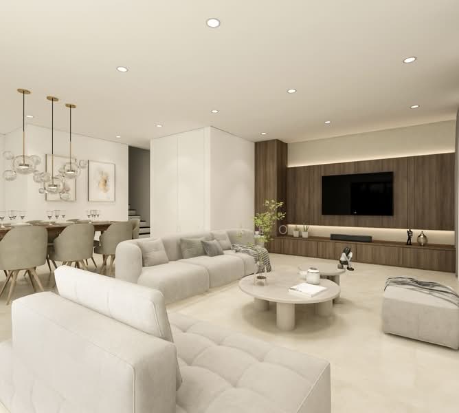 Clover Avenue, Clover Avenue, 5 Bedrooms, 7,000 sqft, Semi-Detached House For Sale, by Ian Neo, 500232097 - Living Room - PropertyGuru.com.sg