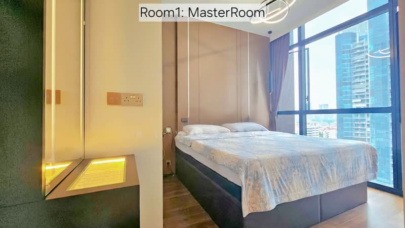 Freehold D11, Newton MRT, New Condo, 5bed 4bath, Orchard, Novena, Newton, School, ACS, SJI, , 5 Bedrooms, 1,378 sqft, Condominium For Sale, by Roy Low, 500232127 - Master Bedroom - PropertyGuru.com.sg
