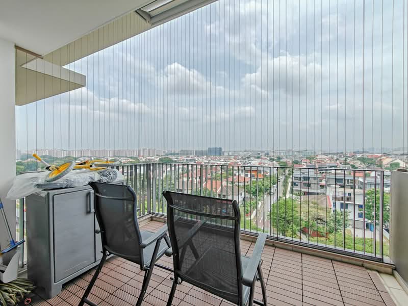 The Topiary, 21 Fernvale Lane, 3 Bedrooms, 1,044 sqft, Executive Condominium For Sale, by Edmund Lim, 500232135 - Balcony - PropertyGuru.com.sg