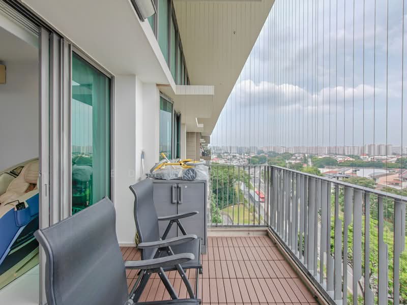 The Topiary, 21 Fernvale Lane, 3 Bedrooms, 1,044 sqft, Executive Condominium For Sale, by Edmund Lim, 500232135 - Balcony - PropertyGuru.com.sg