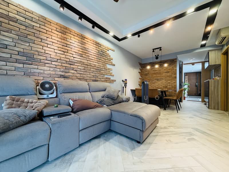 Blossom Residences, 30 Segar Road, 3 Bedrooms, 969 sqft, Condominium For Sale, by Chris Zhuo, 500232143 - Living Room - PropertyGuru.com.sg