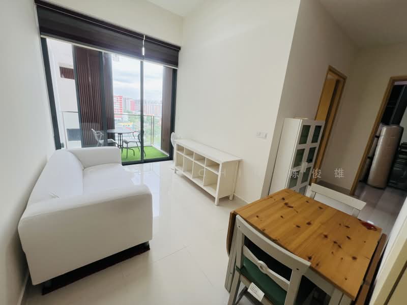 Midtown Residences, 1189 Upper Serangoon Road, 2 Bedrooms, 657 sqft, Condominium For Rent, by Michael Chin 陈俊雄, 500232145 - Living Room - PropertyGuru.com.sg