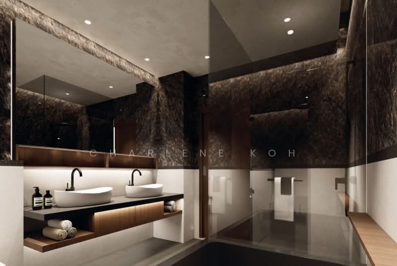 Shamrock Park, 34 Namly Garden, 5 Bedrooms, 4,300 sqft, Semi-Detached House For Sale, by Charlene Koh, 500232156 - Bathroom - PropertyGuru.com.sg