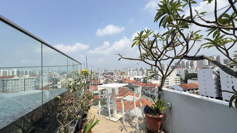 The Water Edge @ Geylang, 8 Lorong 38 Geylang, Eunos / Geylang / Paya Lebar, 1 Bedroom, 1,313 sqft, Condominium For Sale, by Jolyn Fo, 500232157 - Balcony - PropertyGuru.com.sg