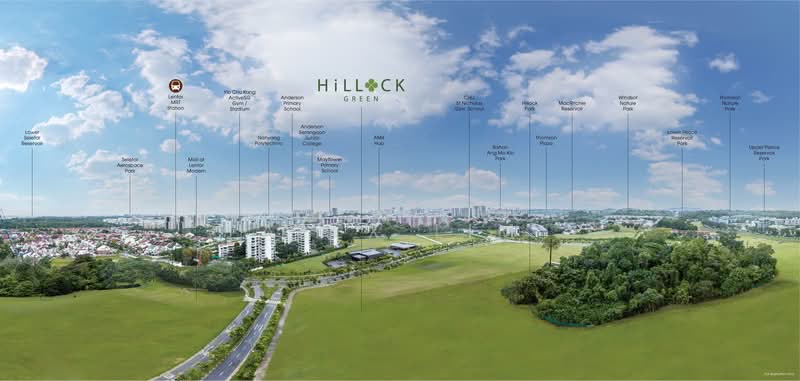 Hillock Green, 22-28 Lentor Central, 2 Bedrooms, 775 sqft, Condominium For Sale, by Alex Lim, 500232197 - Exterior - PropertyGuru.com.sg
