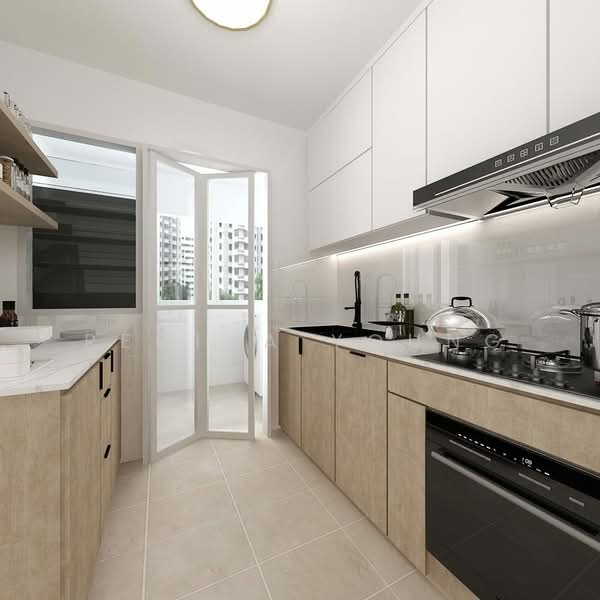 41A Margaret Drive, 41A Margaret Drive, 2 Bedrooms, 678 sqft, HDB Flat For Sale, by Regina Young, 500232213 - Kitchen - PropertyGuru.com.sg